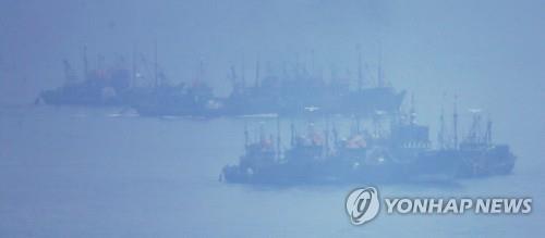 简讯:汉江下游中国渔船赴朝鲜海域躲避打击