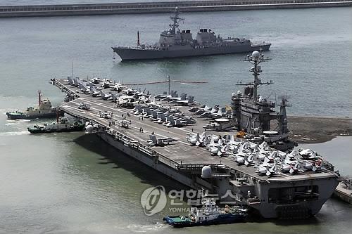 George Washington Strike Group to make port calls in South Korea