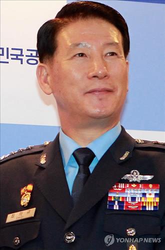 Choi Cha-kyu, South Korea&#39;s Air Force Chief of Staff. ( - AEN20150504007900315_01_i