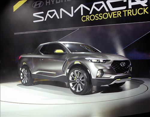 Hyundai Motor's concept pickup truck Santa Cruz (Yonhap)