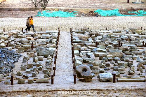  (서산=연합뉴스) 이진욱 기자 = 충남 서산 용현자연휴양림 인근에는 고려시대의 절터로 추정되는 보원사지가 있다. 보물로 지정된 문화재가 많아 들러볼 만하다. cityboy@yna.co.kr