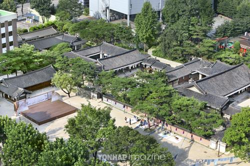 서울 운현궁의 전경