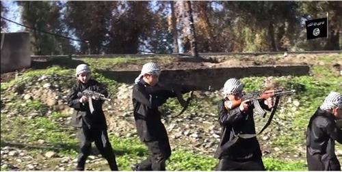 IS가 공개한 어린이 군사훈련 동영상