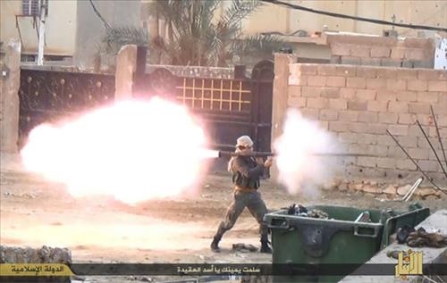 IS가 25일 인터넷을 유포한 라마디시 전투장면(출처 = 롱워저널)