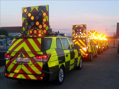 벨기에, 고속도로 안전 및 통제차량으로 선정된 코란도 투리스모