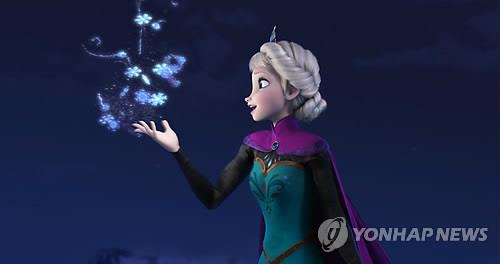 디즈니 애니메이션 영화'겨울왕국'의 한장면 (AP=연합뉴스DB)