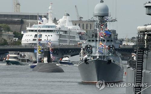 러시아 해군(AP=연합뉴스 자료사진)