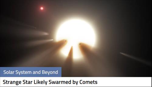 불규칙하게 밝기가 어두워지는 KIC 8462852 <사진출처=NASA>