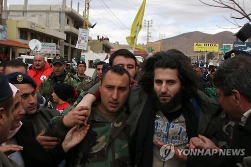풀려난 레바논 군인