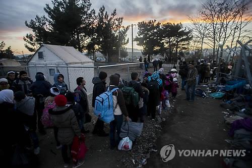 국경통제로 난민 유입 감소