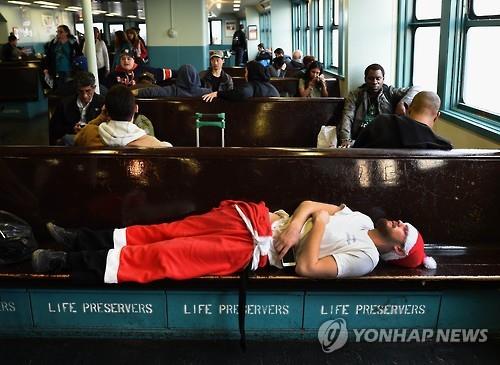 미국 산타콘 축제(AFP=연합뉴스)