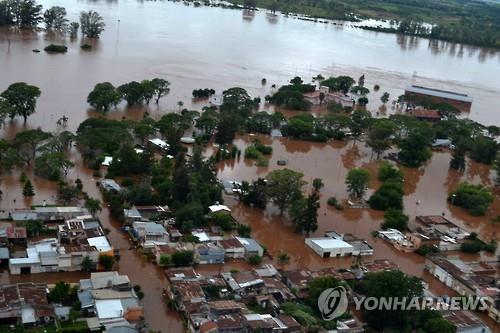 아르헨티나 홍수(EPA=연합뉴스)