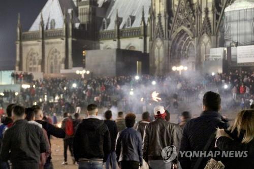 독일 쾰른서 집단 성폭력 사건 (EPA=연합뉴스)