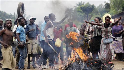 부룬디 시위대 모습(구글 자료사진)