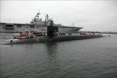 미 해군의 오하이오 급 핵잠수함<<위키피디아 제공>>