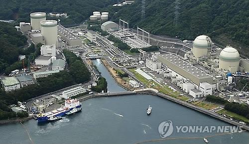 日다카하마 원전 4호기 오염수 유출…재가동 계획 중단