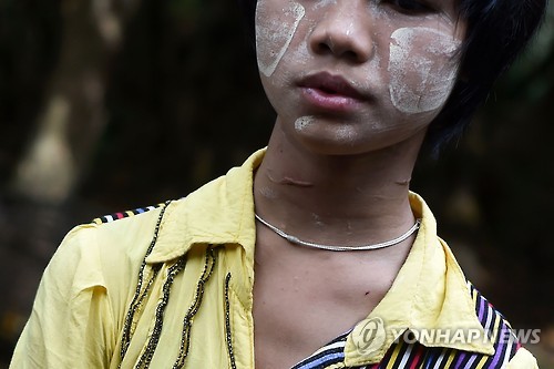 5년간 노예노동 미얀마 소녀