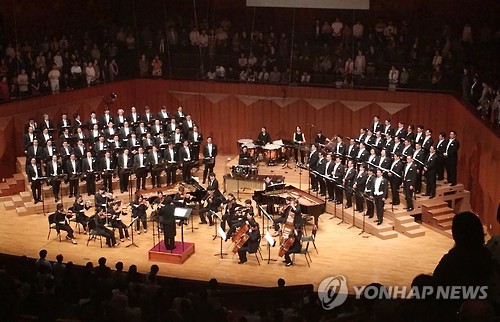 서초 서리풀페스티벌에 보이스 오케스트라와 아코디언 공연