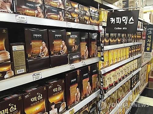 외국관광객이 가장 좋아하는 한국茶는 믹스커피