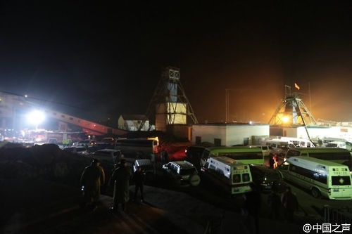 중국 네이멍구에서 탄광폭발사고로 32명 사망. 출처:신화사