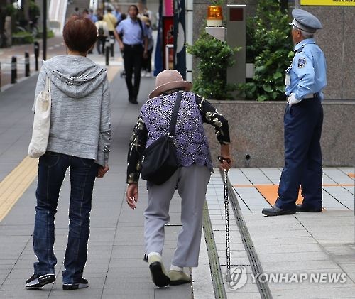 고령화 사회 일본[연합뉴스 자료사진]