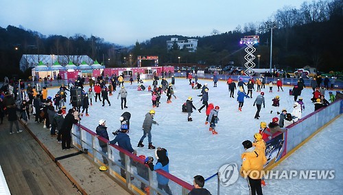 춘천 겨울축제 로맨틱 페스티벌 열흘만에 3만 명 인기