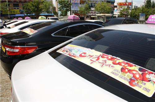 고향 대추축제 알리자 홍보 자처한 보은 출신 택시기사들