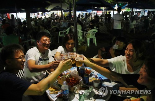 홍천강 별빛음악 맥주축제…3일간 맥주 15t 판매 성황