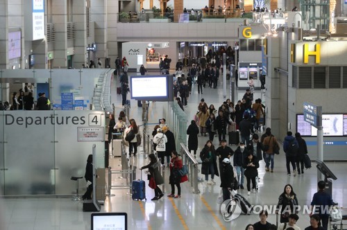 작년 외국 여행 한국인은 18%↑…한국 방문 외국인은 22%↓