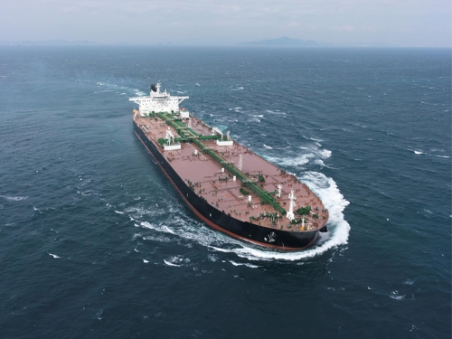대우조선이 건조한 VLCC(초대형원유운반선)