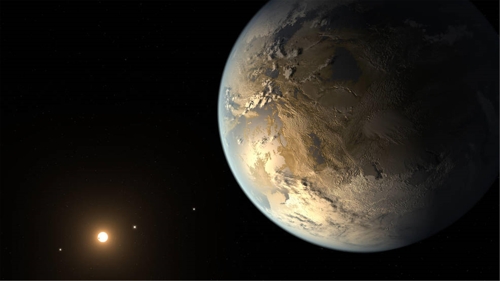 지구크기의 외계행성 케플러-186f  상상도[출처:미국항공우주국/이하 제트추진연구소-캘리포니아공대