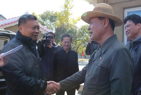 북중 친선 합작농장 방문한 리진쥔 주북 중국대사