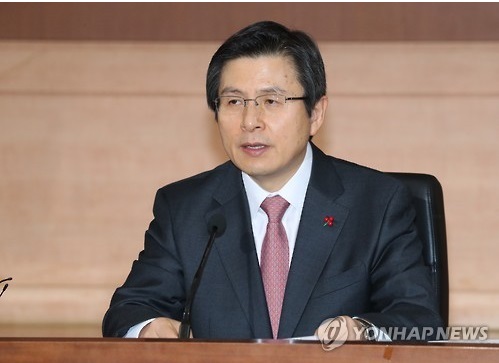 El presidente en funciones acoge con agrado la propuesta de ... - Agencia de Noticias Yonhap
