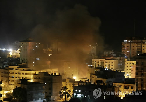 이스라엘, 가자지구 공습
