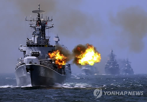 중국-러시아 연합 해상 훈련