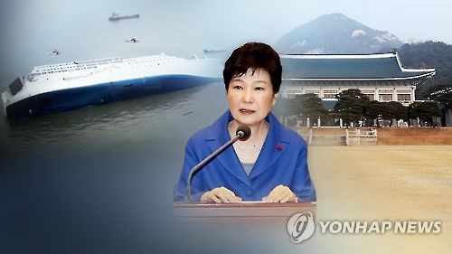 박근혜 대통령의 세월호 침몰일 7시간 행적 의혹(CG)
