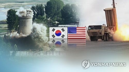 한미, 북한 비핵화 (CG)  [연합뉴스TV 제공]