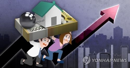 한국 GDP 대비 가계·기업부채 비율, 임계치 넘어섰다