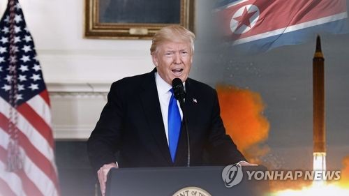 "트럼프, 韓 전술핵배치·핵무장 등 '공격적' 대북옵션 검토"