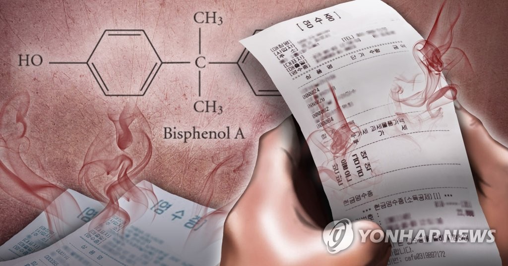 영수증 맨손으로 만질 때 환경호르몬 '비스페놀' 노출 2배 (PG)