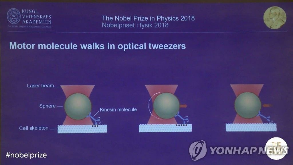 '레이저 물리학' 美佛加연구자 3명 노벨물리학상