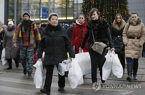 러시아 사재기 열풍(EPA=연합뉴스)