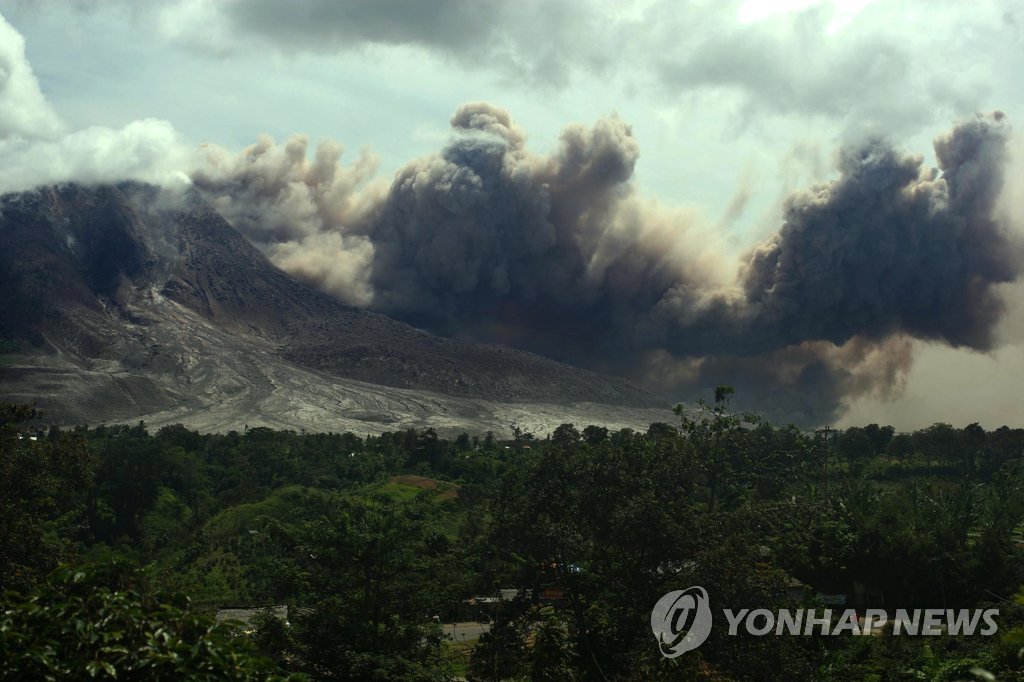 INDONESIA SINABUNG VOLCANO