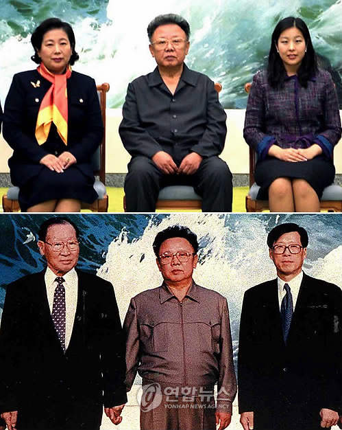 KN. 3대에 걸친 현대가와 김정일 국방위원장