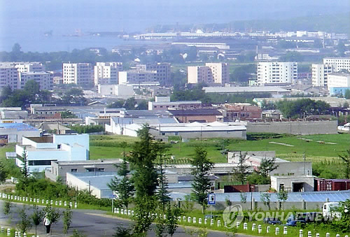 북한 나선특구 전경