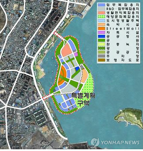 마산 해양신도시 개발계획 변경안