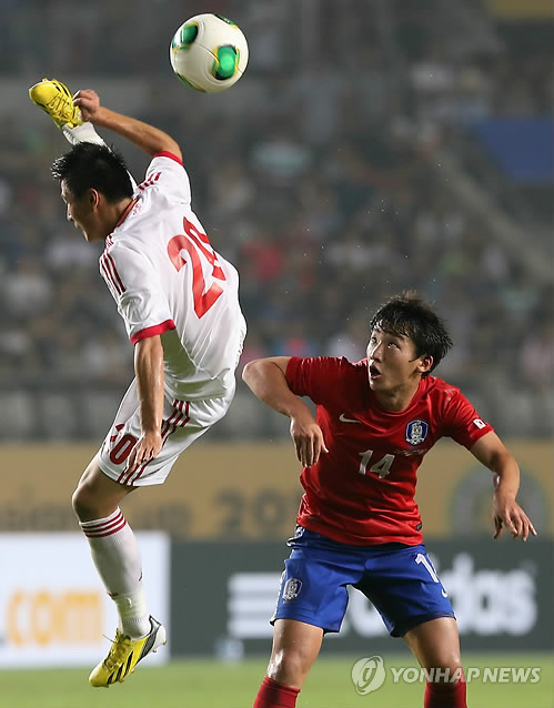 전훈 떠나는 축구대표팀 김민우