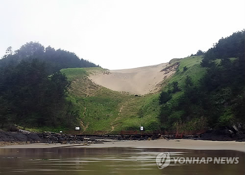 평범한 섬으로 바뀐 동양최대 사구