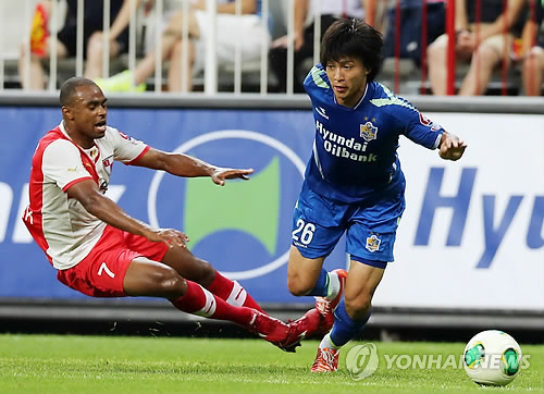 프로축구 울산, J리그 오미야로 마스다 임대