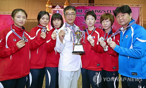 여자 레구 대표팀, 세계세팍타크로선수권서 은메달 획득
